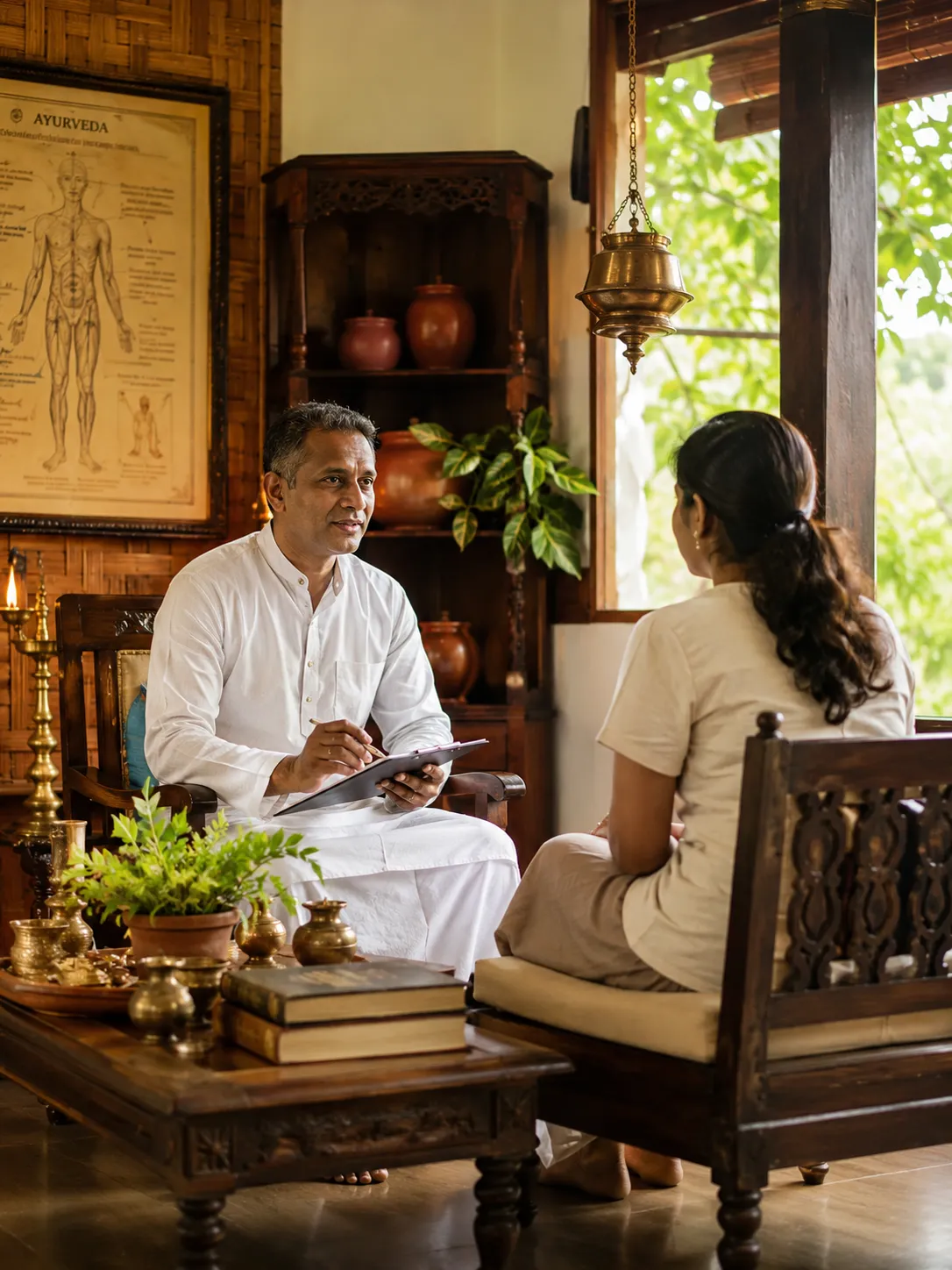 Seth Arana Ayurvedic treatment approach with traditional healing methods